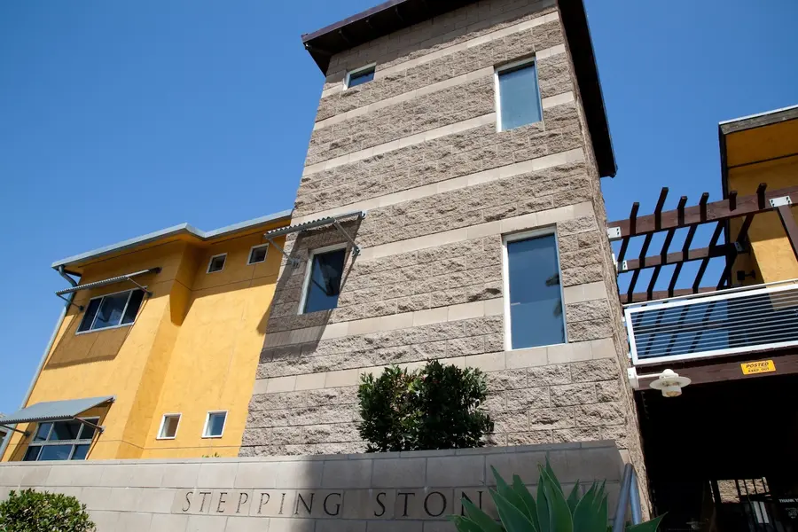 The Stepping Stone residential facility on Central Avenue